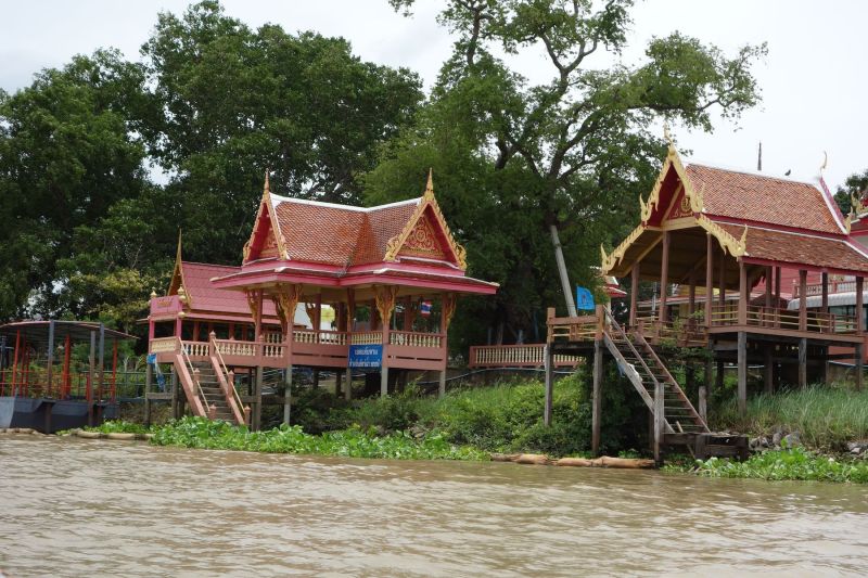 Urlaub Vietnam 2018 - Bangkok, Ayutthaya Bootsfahrt