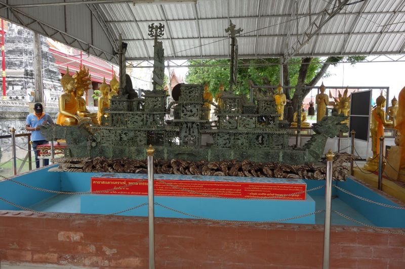 Urlaub Vietnam 2018 - Bangkok, Ayutthaya Bootsfahrt