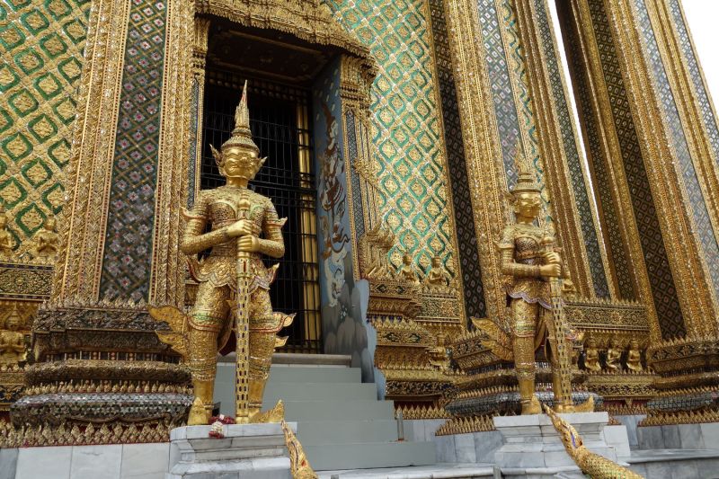 Urlaub Vietnam 2018 - Bangkok, Großer Palast