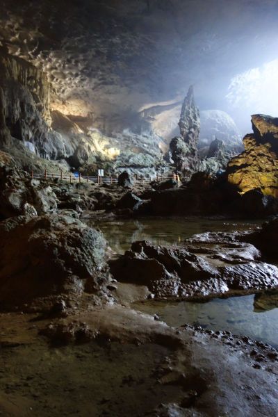 Urlaub Vietnam 2018 - Halong Bucht Höhlenausflug