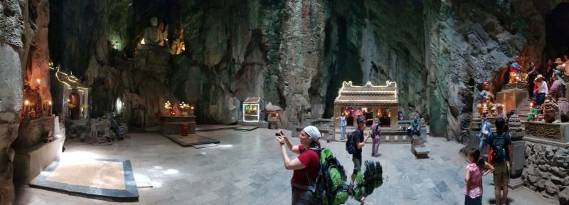 Urlaub Vietnam 2018 - Nun Nuoc Pagode
