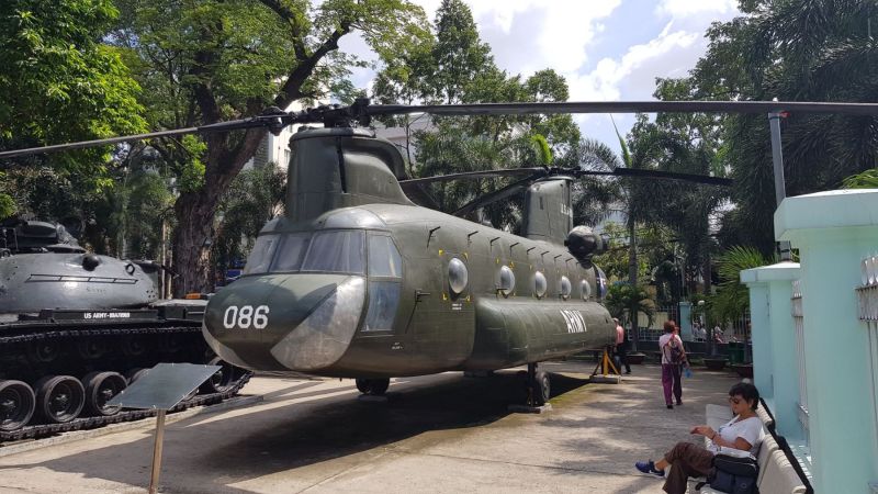 Urlaub Vietnam 2018 - Ho-Chi-Minh-Stadt / Saigon War Museum
