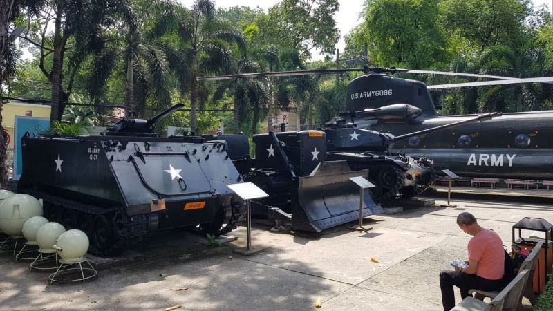 Urlaub Vietnam 2018 - Ho-Chi-Minh-Stadt / Saigon War Remnants Museum