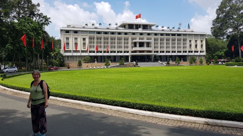 Urlaub Vietnam 2018 - Ho-Chi-Minh-Stadt / Saigon Wiedervereinigungspalast