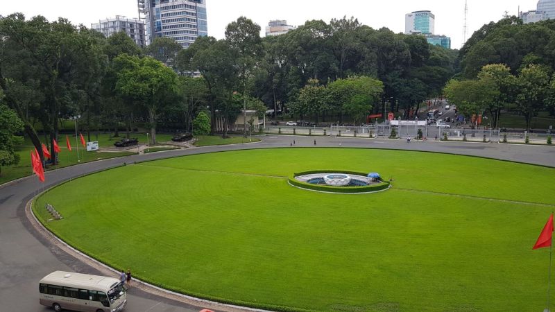 Urlaub Vietnam 2018 - Ho-Chi-Minh-Stadt / Saigon Wiedervereinigungspalast