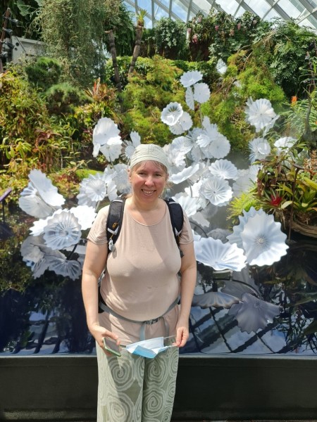 Koh Samui 2022 Sightseeing Singapur Supertrees und Marina Bay Sands