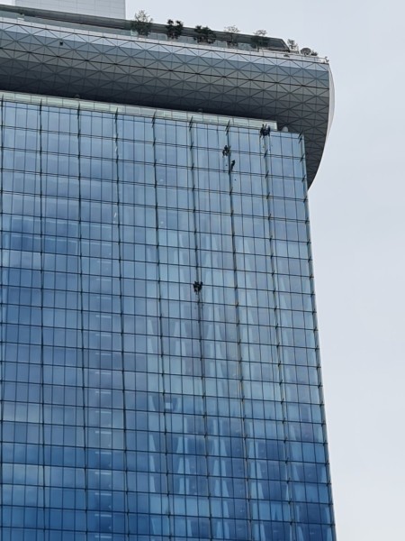 Koh Samui 2022 Sightseeing Singapur Supertrees und Marina Bay Sands