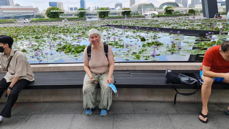 Koh Samui 2022 Sightseeing Singapur Supertrees und Marina Bay Sands