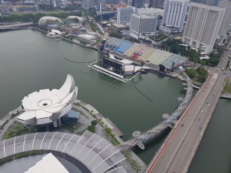 Koh Samui 2022 Sightseeing Singapur Supertrees und Marina Bay Sands