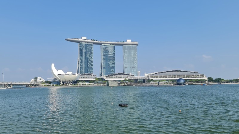 Koh Samui 2022 Sightseeing Singapur Supertrees und Marina Bay Sands