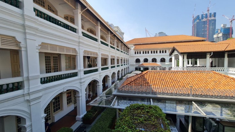 Koh Samui 2022 Sightseeing Singapur Raffles Hotel Long Bar