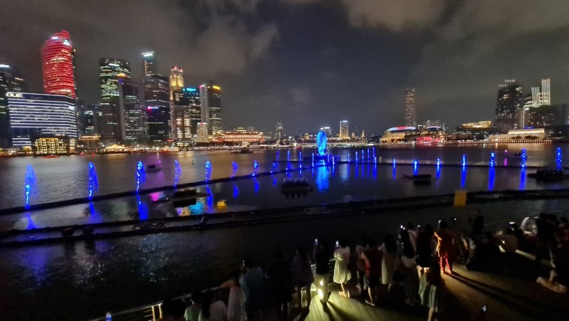 Koh Samui 2022 Sightseeing Singapur Feuerwerk