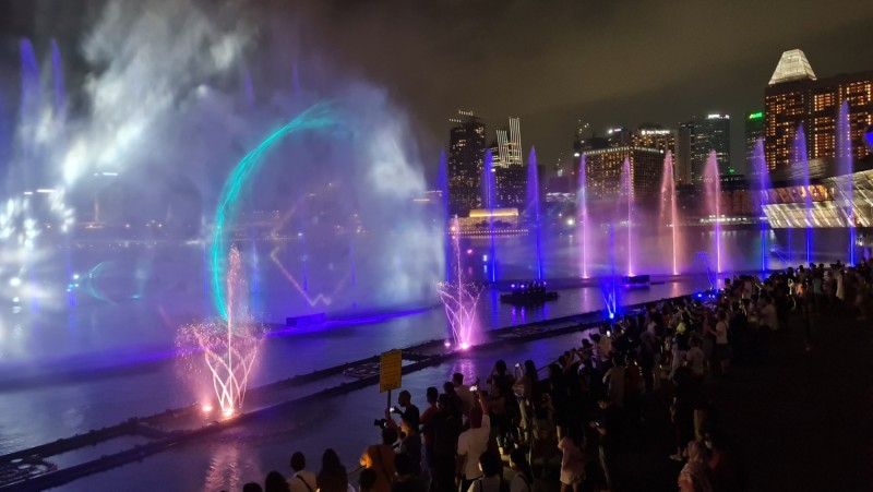 Koh Samui 2022 Sightseeing Singapur Feuerwerk