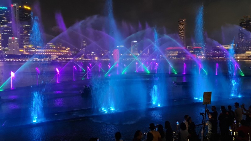 Koh Samui 2022 Sightseeing Singapur Feuerwerk