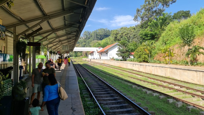 2023 Sri Lanka Zugfahrt von Ella nach Nanuoya