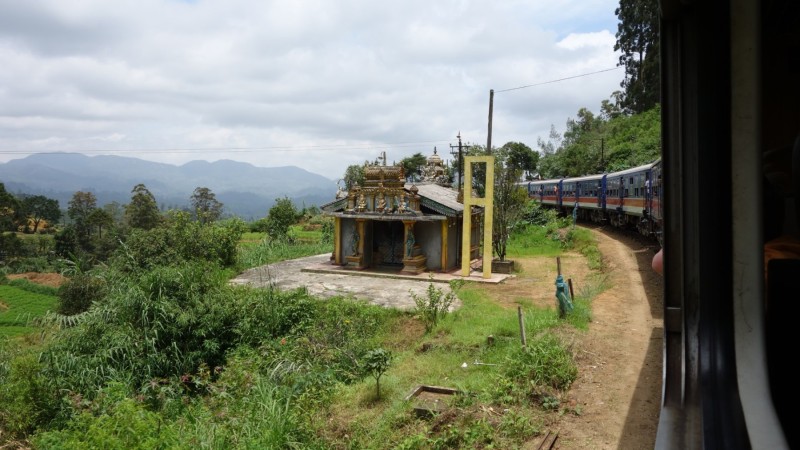 2023 Sri Lanka Zugfahrt von Ella nach Nanuoya