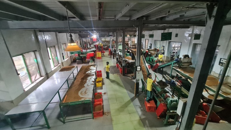 2023 Sri Lanka Teefabrik Nähe Kandy