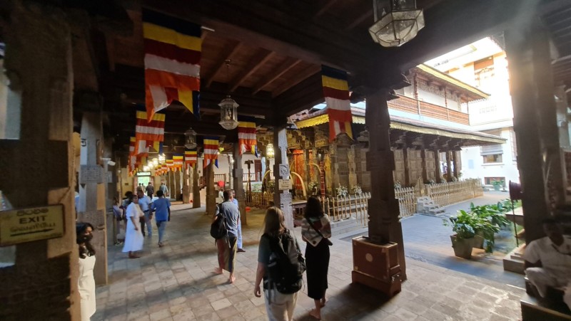 2023 Sri Lanka Kandy Zahntempel