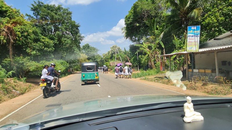 2023 Sri Lanka Fahrt nach Dambulla