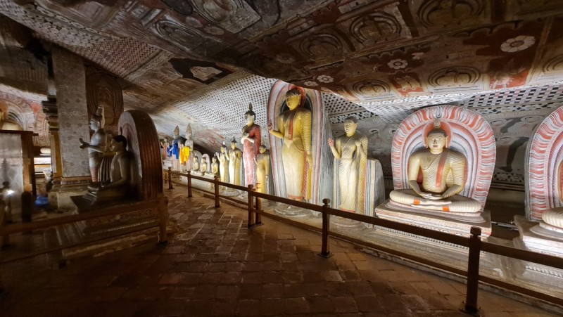 2023 Sri Lanka Höhlentempel Dambulla