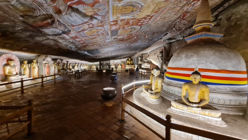 2023 Sri Lanka Höhlentempel Dambulla